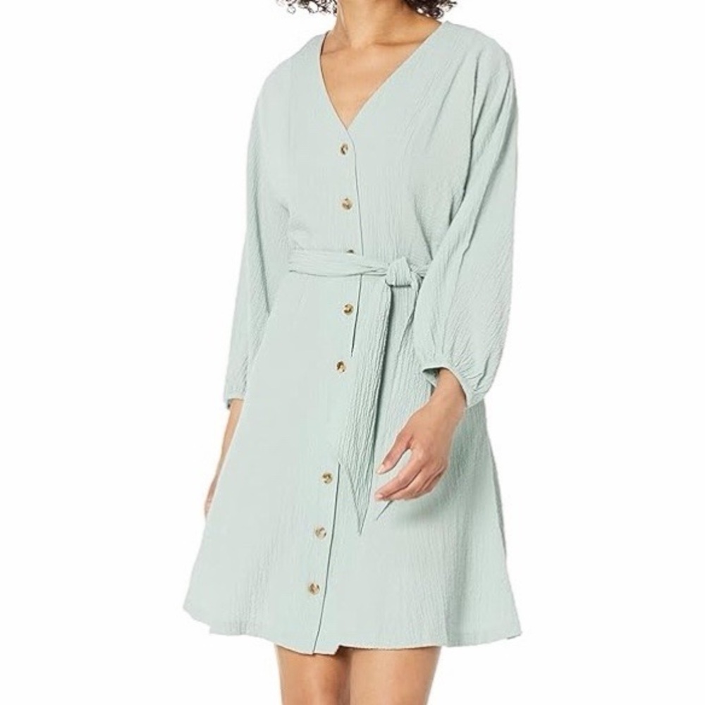 NWT Mint Green Button-Down Calvin Klein Dress